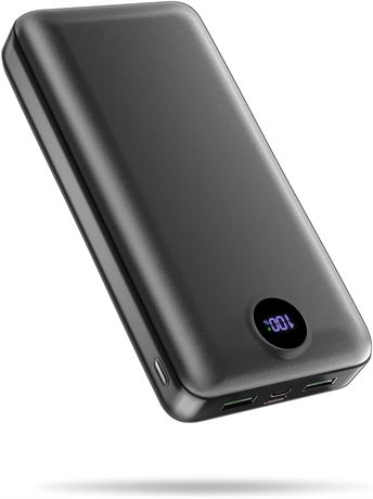 Batterie Externe 50000mAh 22.5W USB-C Affichage LED Charge Rapide