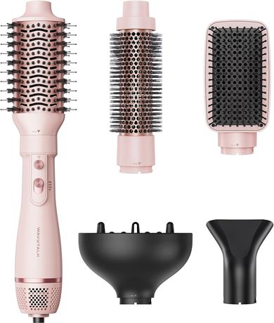 Wavytalk Air Sculpt 5-in-1 Hair Dryer Brush Set, Salon Blowout & Styling Tool