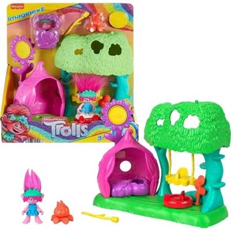 Jouet Fisher-Price Imaginext Trolls Poppy Camping Pod