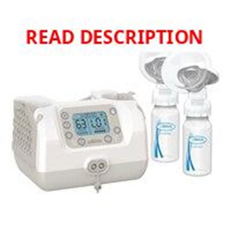 Dr. Brown's Custom Flow Double Electric Breast Pump with Silicone Shields