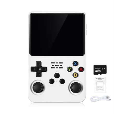 R36S Handheld Arcade Console - 20,000 Games, 64G, 3.5in IPS, Open Source