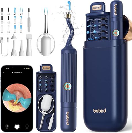 Ear Wax Removal Tool Camera: Wireless Ear Otoscope Kit with Tweezers
