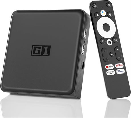 Kinhank Box TV Android 11.0 G1 Smart TV Box 4K HDR10+ WiFi 6 BT 5.0 Dolby Vision