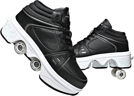 Chaussures de patins   roulettes ext rieures   quatre roues Unisexe