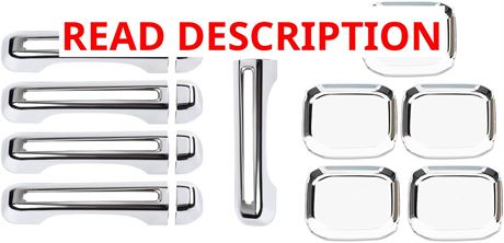 Jeep JL Tailgate Door Handle Cover Bowl, Chrome, 2018+ Wrangler JL/JLU