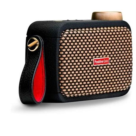Positive Grid Spark GO 5W Battery Guitar Amp, Bluetooth Speaker Black