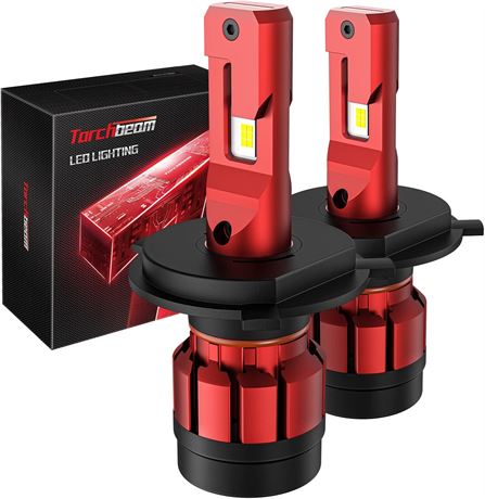 Ampoules H4 Torchbeam 18000 lm 600% Lumière Blanche 6500K x2