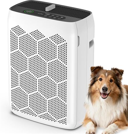 Air Purifier for Large Rooms up to 2200 ft , HEPA with PM2.5 Display