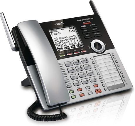 VTech CM18445 4-Line Small Business Office Phone System with Answering
