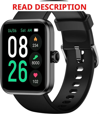 TYKOIT Smart Watch with Heart Rate, SpO2, Sleep Tracker, 41mm, Waterproof