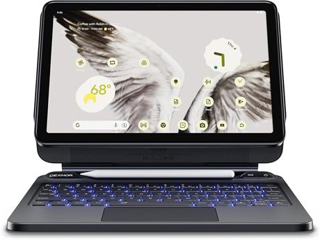 Dexnor Pixel Tablet 11 Case with Keyboard Detachable Speaker Dock Compatible