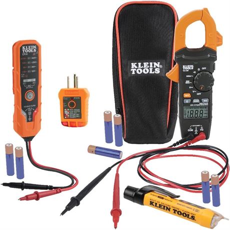 Klein Tools CL120VP Voltage Test Kit w/ Clamp Meter