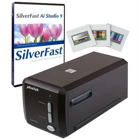 Plustek OpticFilm 8300i Ai Film Scanner, 35mm Film & Slide