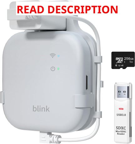 256GB Micro SD Card & Wall Mount for Blink XR