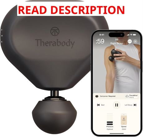 Theragun Mini 3e gén. pistolet massage portable noir