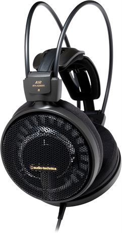 Audio-Technica ATH-AD900X Casque audiophile   dos ouvert, Noir