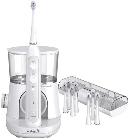 WaterPik Sonic-Fusion 2.0 Brush + Floss Electric Toothbrush White