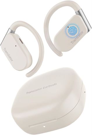 Wooask M9 Translation Earbuds - Open-Ear Headphones, 144 Languages