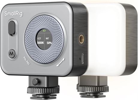 SMALLRIG Vibe P96 Pro LED Lumi re Cam ra, Sabot Froid, CRI95+, 2500 6500K