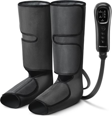 Nekteck Leg Compression Massager for Circulation and Relaxation, 2 Modes