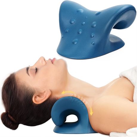 Cozyhealth Neck Stretcher for Pain Relief, Cervical Traction Pillow