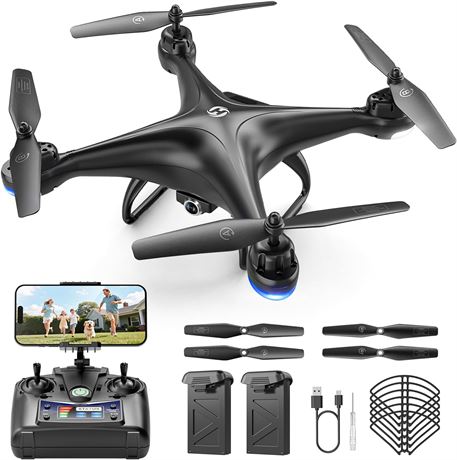 Holy Stone HS110D FPV Drone 1080P Camera WiFi Quadcopter with Batteries