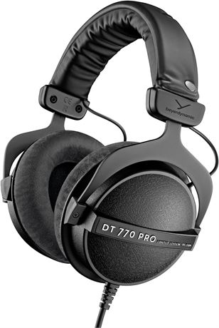 beyerdynamic DT 770 Pro 80 Ohm Studio Headphones Black