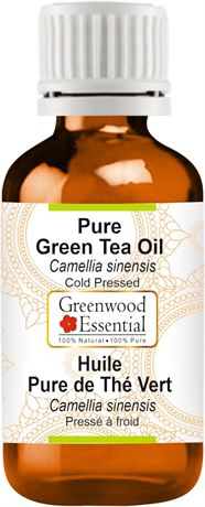 Greenwood Green Tea Oil (Camellia sinensis) Cold Pressed 10ml