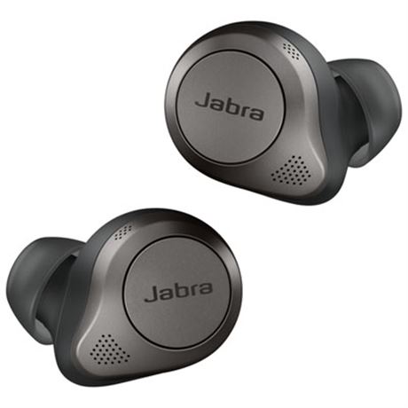 Jabra Elite 85t in-Ear ANC True Wireless Earbuds - Titanium Black