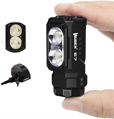 Lampe Torche WUBEN E7 1800 Lumen Rechargeable Magnétique