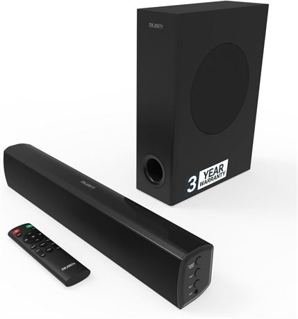 Majority Bowfell Plus Soundbar with Subwoofer 100W Bluetooth