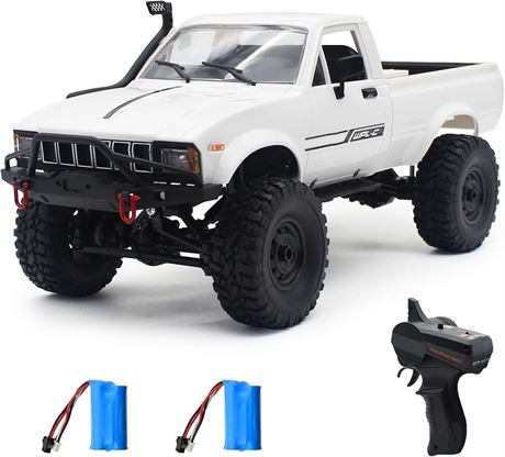 Mostop RC Car Crawler 1/16 Scale 4WD Offroad RC Truck 2.4GHz Remote