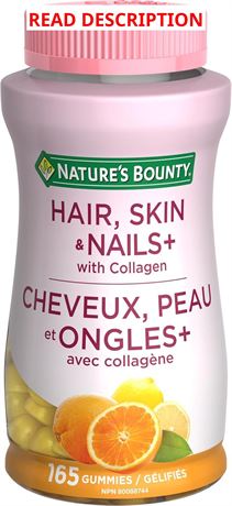 Gommes NATURE’S BOUNTY Cheveux Peau Ongles 412g