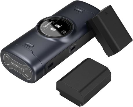 SMALLRIG NP-FZ100 Battery Kit 2520mAh 2, Dual-Charging for Sony A7/A6700
