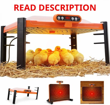 11 x 15 Chick Brooder Plate & Chicken Coop Heater with Smart Display, 150W