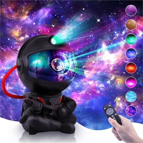 Projecteur Astronaute, Lumières Galaxie, Projeté pour Chambre