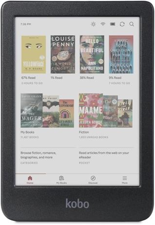 Kobo Clara Colour, liseuse 6" couleur, audio, étanche, 16 Go