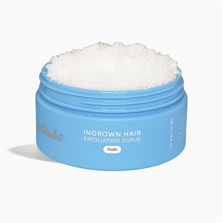 Bushbalm Ingrown Hair Exfoliating Scrub - Nude, 236 ml