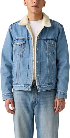 Levi's mens, woman s Sherpa Trucker Jacket (Size M)