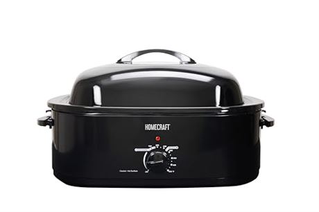 Rôtissoire électrique HomeCraft 18L viande légumes grille amovible