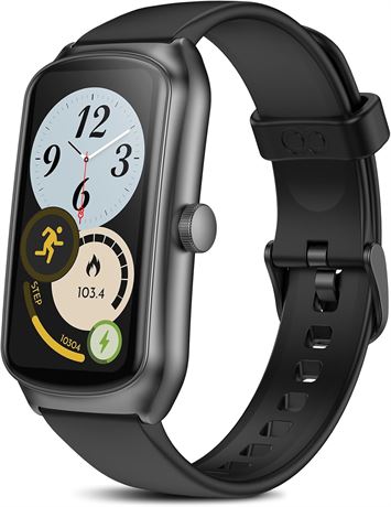anyloop Fitness Tracker, 24/7 HR, IP68 Waterproof Smartwatch, Android/iOS