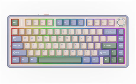 EPOMAKER x Aula F75 Clavier m canique sans fil 75% + RVB vert LEOBOG