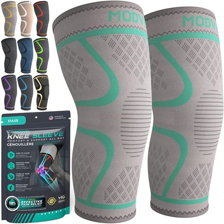 Genouillères MODVEL x2, compression sport, soulagement douleurs