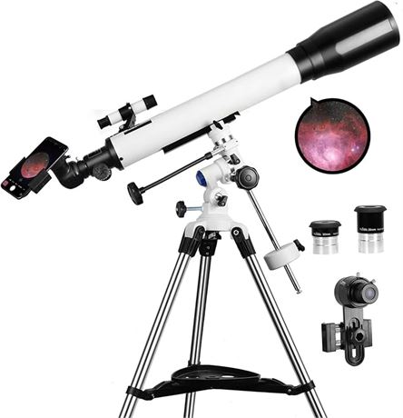 Telescopes for Adults, 70mm Aperture and 700mm