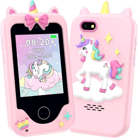 Jouet T l phone pour Enfants   Filles et Gar ons, 3 8 ans, 7,1 cm, tactile