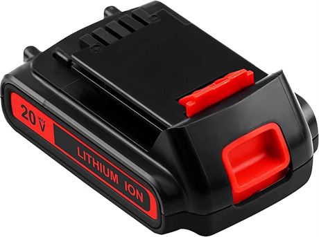 LBXR20 20V 3000mAh Replacement Battery for Black and Decker Tools