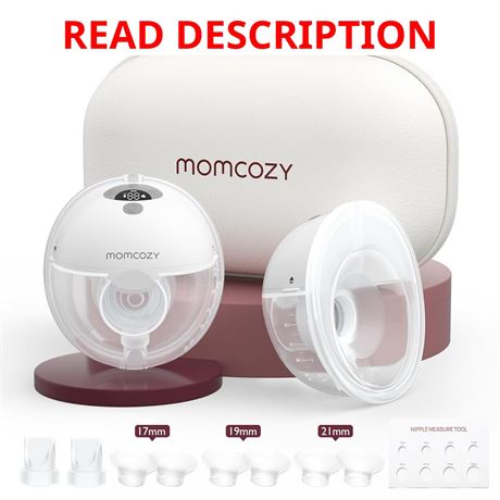 Tire-lait Momcozy M5 Hands-Free Pump Gris Double 24mm