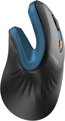 ProtoArc EM11 Wireless Vertical Ergonomic Mouse Blue