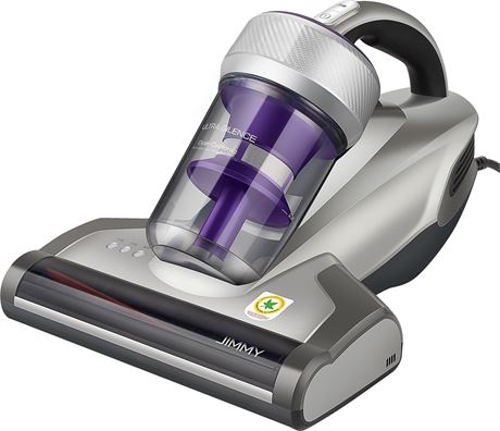 Jimmy Mattress Vacuum Cleaner, Handheld 14Kpa 480W UV-C Light, Corded