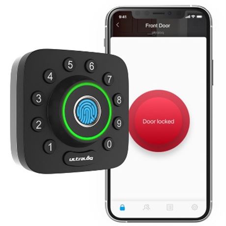U-Tec Ultraloq U-Bolt Pro Serrure connectée 6-en-1 Bluetooth + clavier
